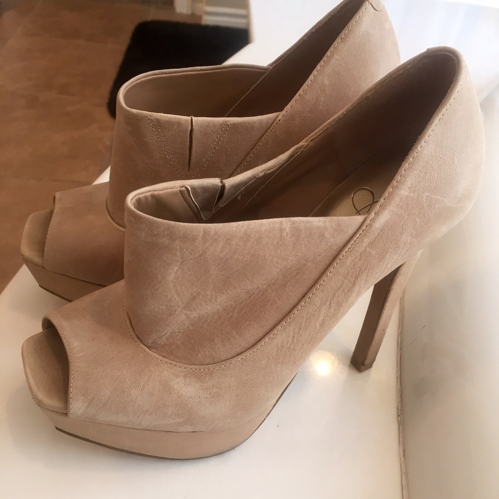 Jessica Simpson Peep Toe Booties